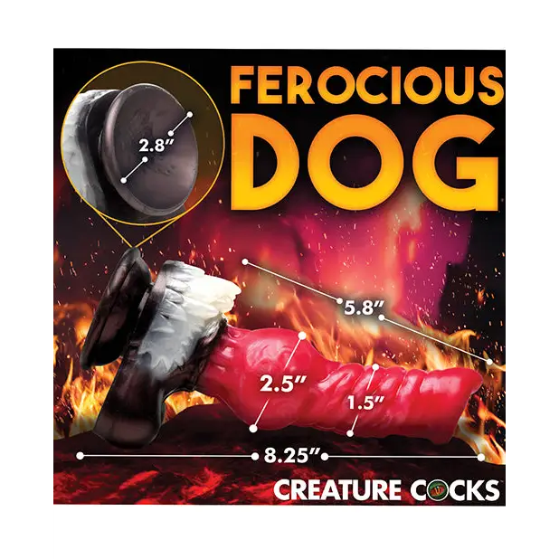 Creature Cocks Cujo Canine Silicone Dildo - Large