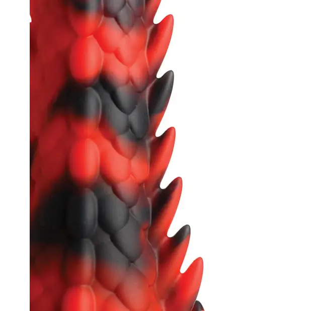 Creature Cocks Demon Rising Scaly Dragon Silicone Dildo - Dongs & Dildos