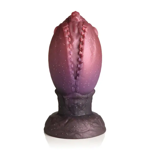 Creature Cocks Dragon Hatch Silicone Egg - Large Multi Color