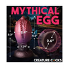 Creature Cocks Dragon Hatch Silicone Egg - Large Multi Color