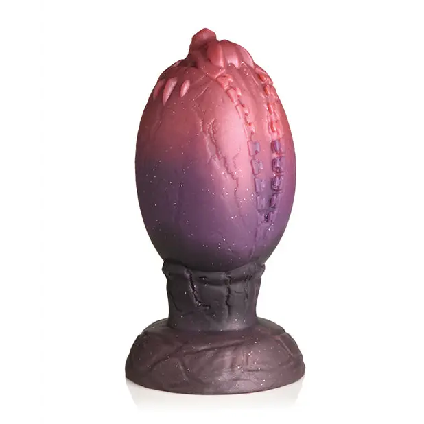 Creature Cocks Dragon Hatch Silicone Egg - XL Multi Color