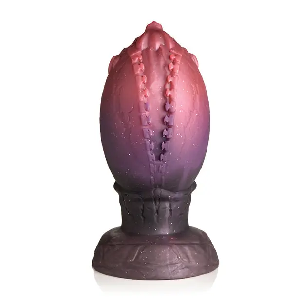Creature Cocks Dragon Hatch Silicone Egg - XL Multi Color