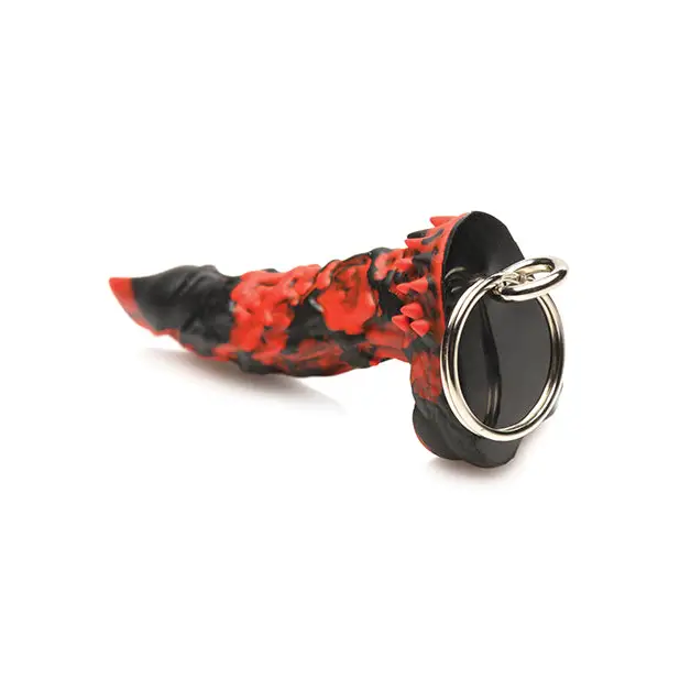 Creature Cocks Fire Demon Keychain - Red/Black - Novelties