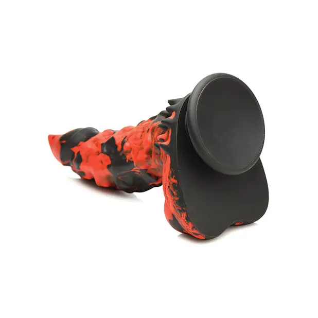 Creature Cocks Fire Demon Monster Silicone Dildo - Dongs & Dildos