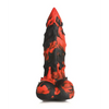 Creature Cocks Fire Demon Monster Silicone Dildo - Dongs & Dildos