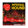 Creature Cocks Fire Hound Silicone Dildo - Large Red - Dongs & Dildos