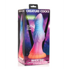 Creature Cocks Galactic Cock Alien Creature Silicone Dildo - Glow in the Dark