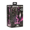 Creature Cocks Grim Silicone Dildo - Black/Purple - Dongs & Dildos