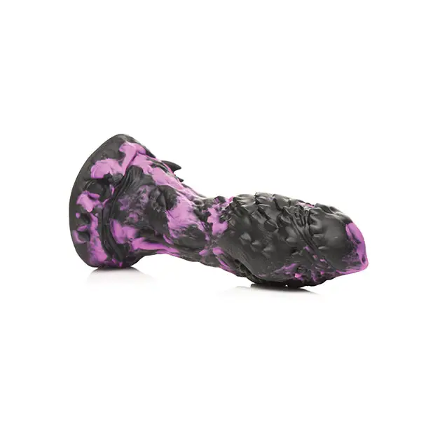 Creature Cocks Grim Silicone Dildo - Black/Purple - Dongs & Dildos