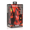 Creature Cocks Hell Kiss Twisted Tongues Silicone Dildo - Dongs & Dildos