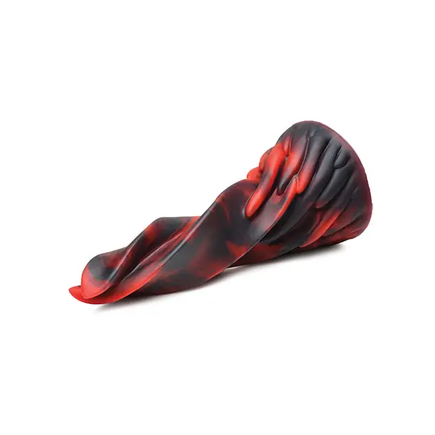 Creature Cocks Hell Kiss Twisted Tongues Silicone Dildo - Dongs & Dildos