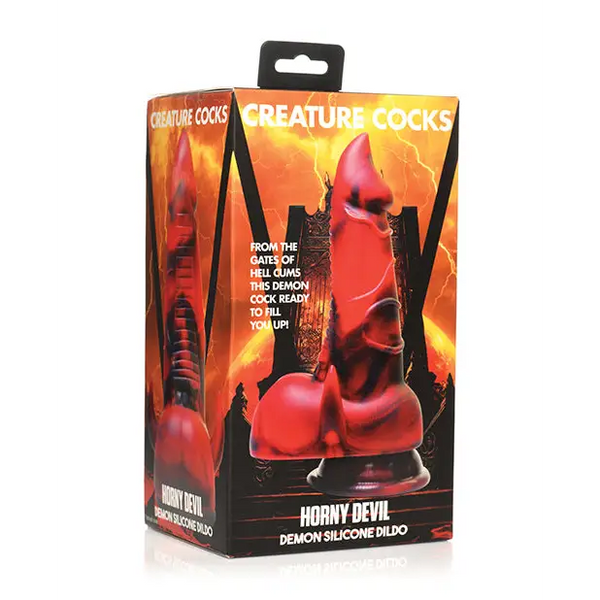 Creature Cocks Horny Devil Demon Silicone Dildo - Dongs & Dildos