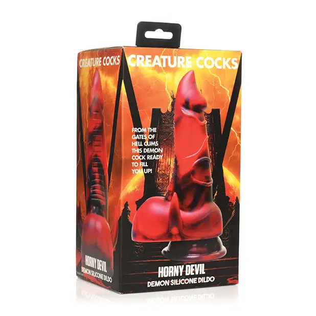 Creature Cocks Horny Devil Demon Silicone Dildo - Dongs & Dildos