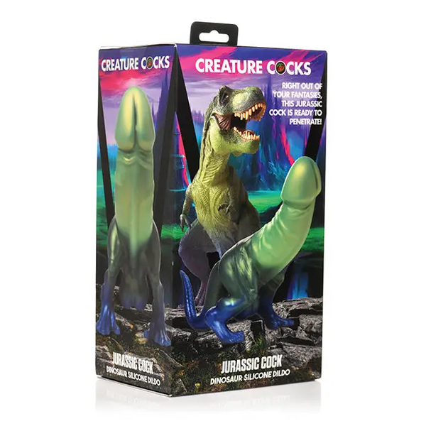 Creature Cocks Jurassic Cock Dinosaur Silicone Dildo - Dongs & Dildos