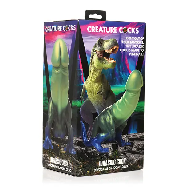 Creature Cocks Jurassic Cock Dinosaur Silicone Dildo - Dongs & Dildos