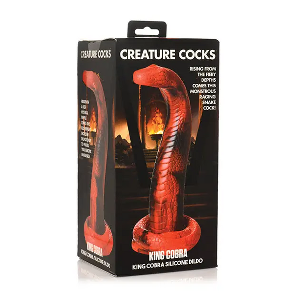 Creature Cocks King Cobra Silicone Dildo - Dongs & Dildos