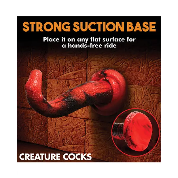 Creature Cocks King Cobra Silicone Dildo - Dongs & Dildos