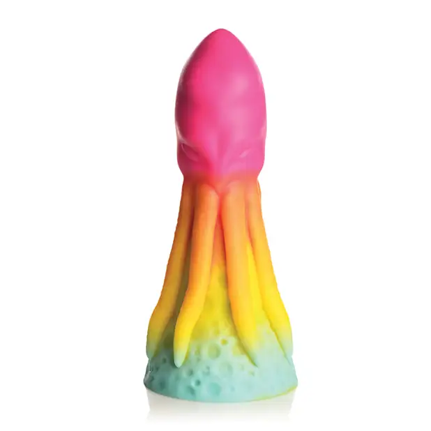 Creature Cocks King Kraken Silicone Dildo - Multi Color