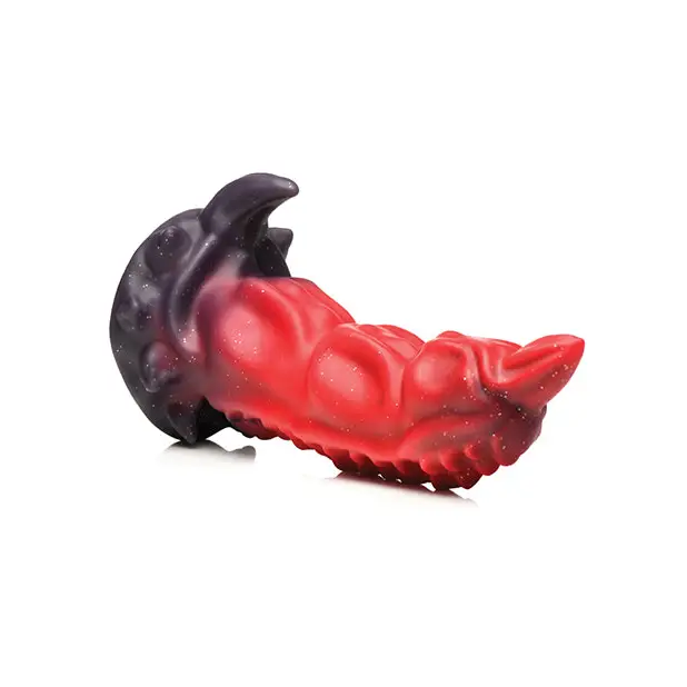 Creature Cocks King Scorpion Silicone Dildo - Red - Dongs & Dildos