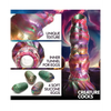 Creature Cocks Larva Ovipositor Silicone Dildo w/Eggs - Dongs & Dildos