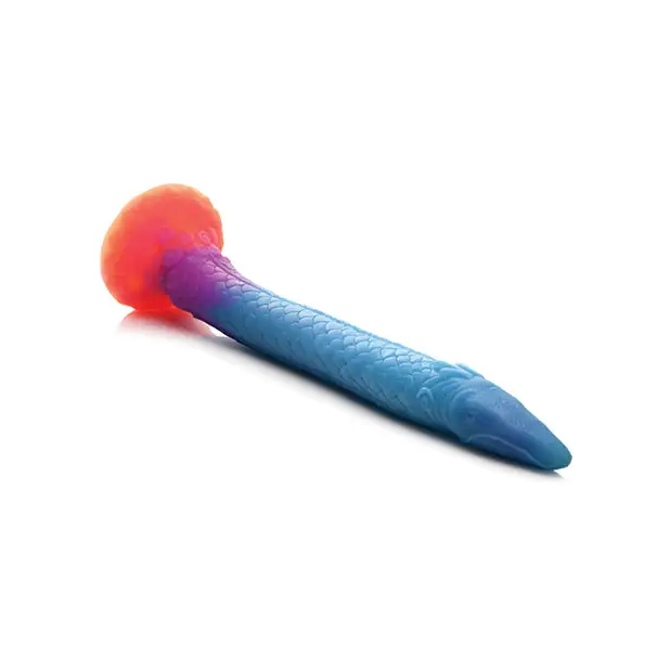 Creature Cocks Makara Silicone Snake Dildo - Glow in the Dark - Dongs & Dildos