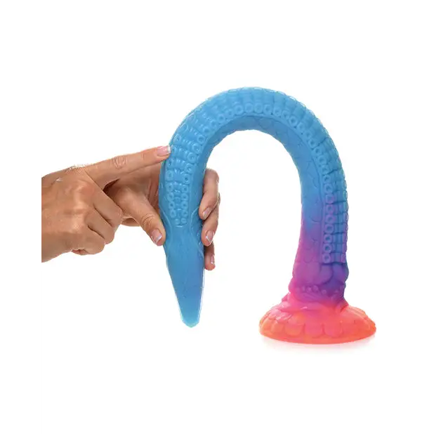 Creature Cocks Makara Silicone Snake Dildo - Glow in the Dark - Dongs & Dildos