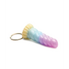 Creature Cocks Mystique Unicorn Silicone Key Chain - Multi Color - Novelties