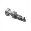 Creature Cocks Night Prowler Silicone Dildo - Large Black/Silver - Dongs & Dildos