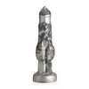 Creature Cocks Night Prowler Silicone Dildo - Small Black/Silver - Dongs & Dildos