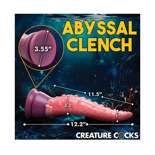 Creature Cocks Octoprobe Tentacle Silicone Dildo - Pink/Purple - Dongs & Dildos