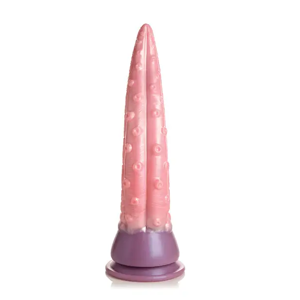 Creature Cocks Octoprobe Tentacle Silicone Dildo - Pink/Purple - Dongs & Dildos