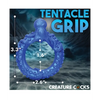 Creature Cocks Poseidon’s Octo Silicone Cock Ring - Blue