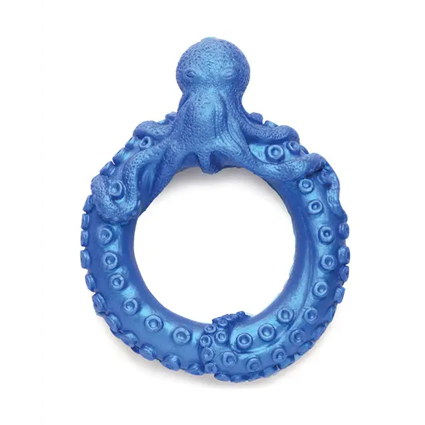 Creature Cocks Poseidon’s Octo Silicone Cock Ring - Blue