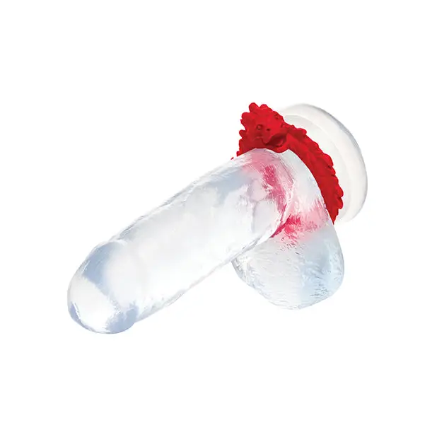 Creature Cocks Rise of the Dragon Silicone Cock Ring - Red