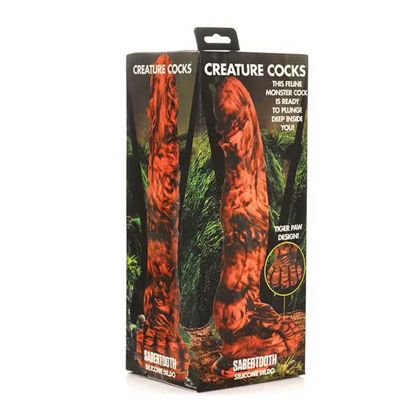 Creature Cocks Sabertooth Silicone Dildo - Dongs & Dildos