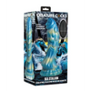 Creature Cocks Sea Stallion Vibrating Dildo w/ Remote - Blue/Yellow - Dongs & Dildos