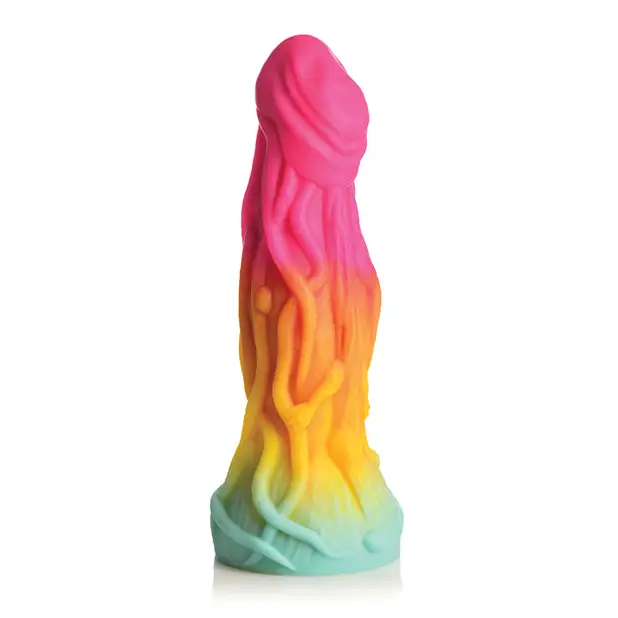 Creature Cocks Shape Shifter Alien Silicone Dildo - Multi Color