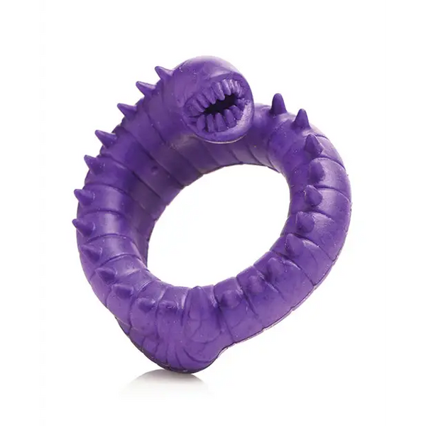 Creature Cocks Slitherine Silicone Cock Ring - Purple