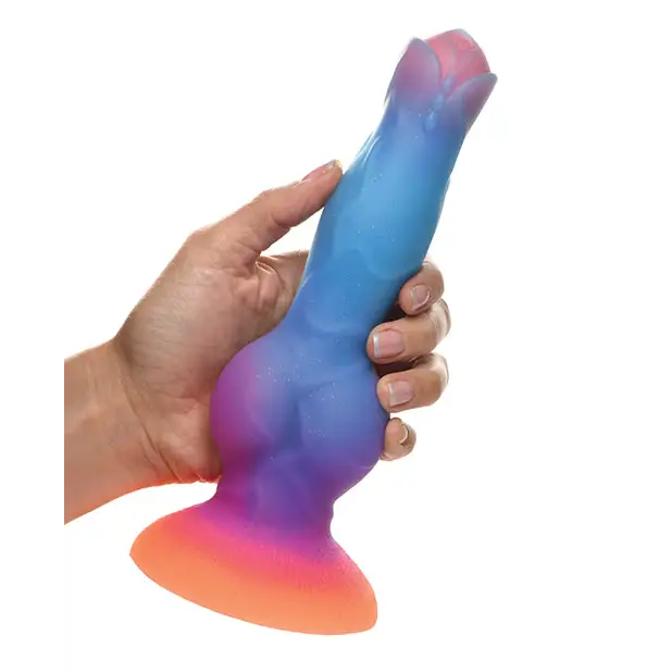 Creature Cocks Space Cock Silicone Alien Dildo - Glow in the Dark - Dongs & Dildos