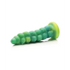 Creature Cocks Squirmer Thrusting & Vibrating Silicone Dildo w/Remote Control - Multi Color - Vibrators