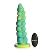 Creature Cocks Squirmer Thrusting & Vibrating Silicone Dildo w/Remote Control - Multi Color - Vibrators