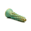 Creature Cocks Stegosaurus Spiky Reptile Silicone Dildo - Teal/Gold
