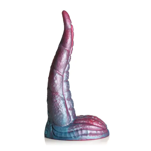 Creature Cocks Tentacle Cock Silicone Dildo - Red/Blue - Dongs & Dildos