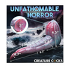 Creature Cocks Tentacle Cock Silicone Dildo - Red/Blue - Dongs & Dildos