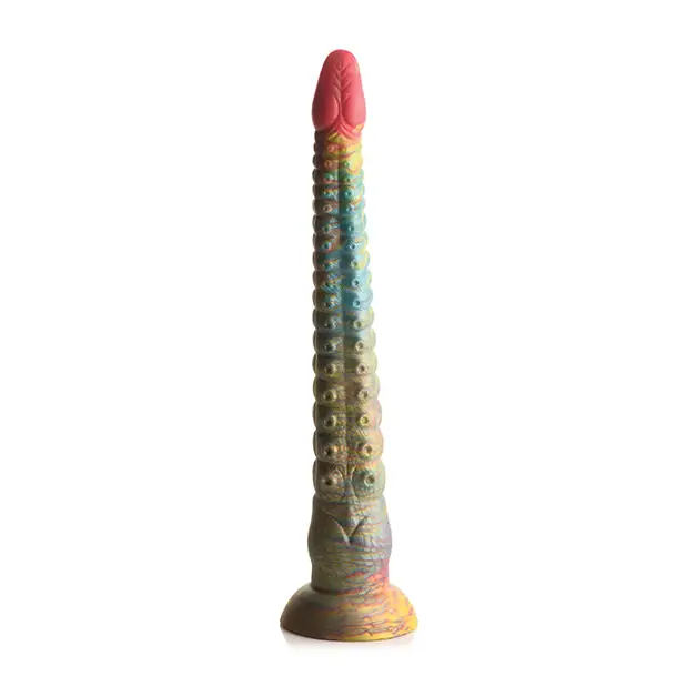 Creature Cocks Tentacle Dick Silicone Dildo - Multi Color