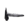Creature Cocks The Gargoyle Rock Hard Silicone Dildo - Silver/Black - Dongs & Dildos