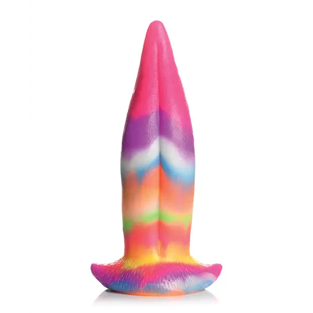 Creature Cocks Unicorn Kiss Silicone Tongue Dildo - Glow in the Dark - Dongs & Dildos