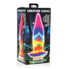 Creature Cocks Unicorn Kiss Silicone Tongue Dildo - Glow in the Dark - Dongs & Dildos