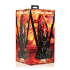 Creature Cocks Vulcan Silicone Dildo - Black/Red - Dongs & Dildos