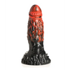 Creature Cocks Vulcan Silicone Dildo - Black/Red - Dongs & Dildos